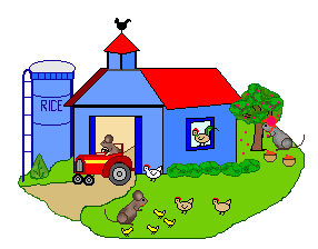 Farm Clip Art - Farmhouse Clipart