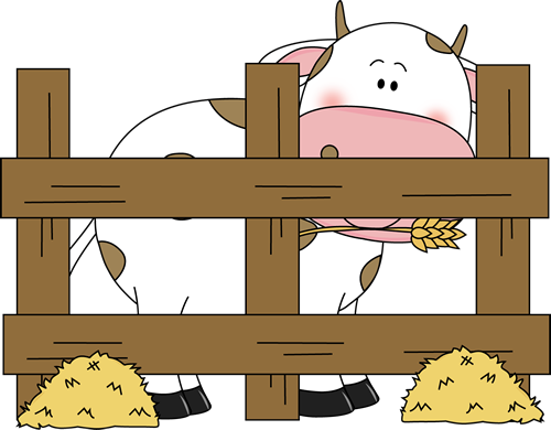 Farm Cow - Clip Art Farm