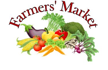 ... Farmers market scene - A 