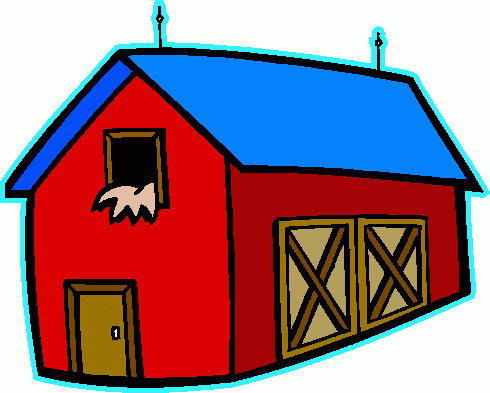 farmhouse clipart - Farm House Clipart