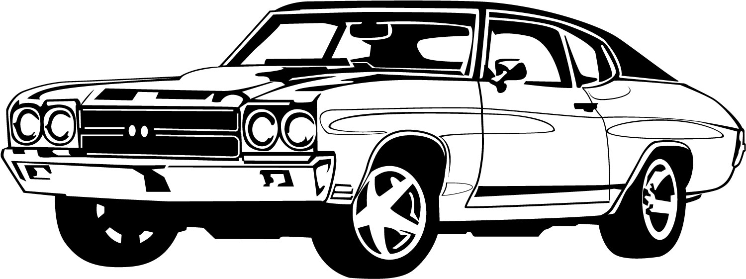 Fast Car Clipart Black And ..