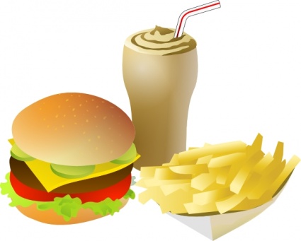 Fast Food Clip Art - Clipart library