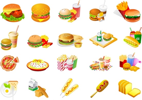Fast food clip art Free vector We have about (213,034 files) Free vector in  ai, eps, cdr, svg vector illustration graphic art design format .