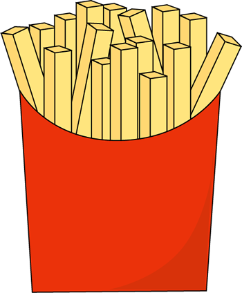 Fast Food French Fries Clip . - Fast Food Clip Art