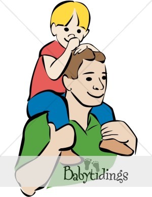 Father And Baby Clipart Clipa - Dad Clip Art