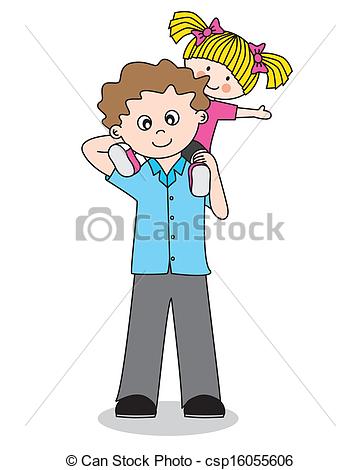 Father Daughter Clipart 1 - Father Daughter Clipart