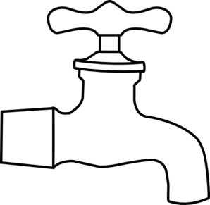 faucet clipart - Water Faucet Clipart