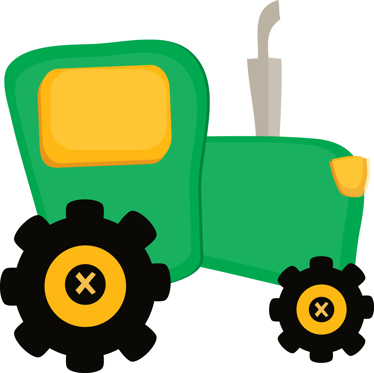 Tractor Vector Art Clipart Be