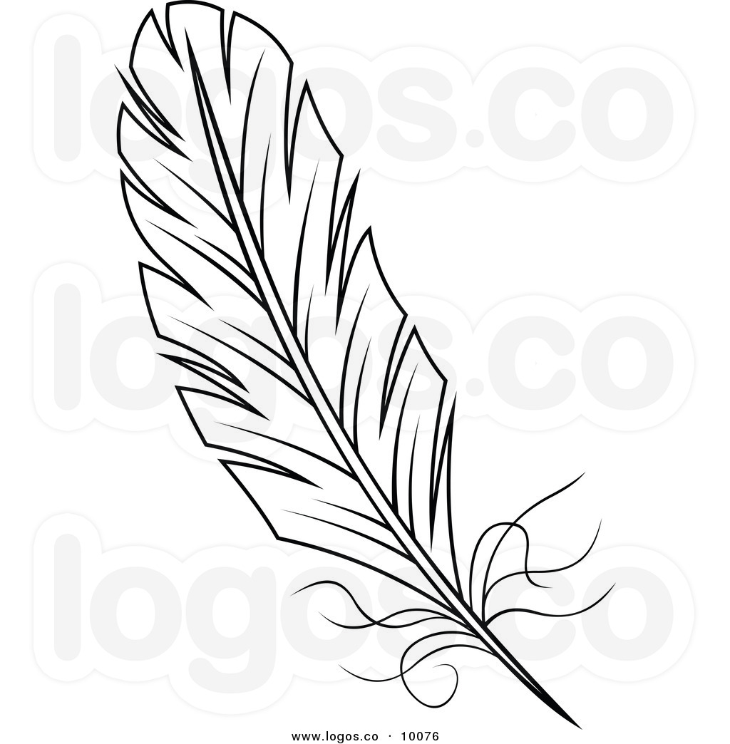 Feather Clipart Black And White Clipart Panda Free Clipart Images
