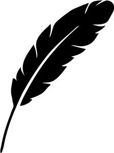 Feather clipart simple feather #2