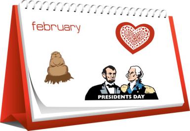 February calendar clipart fre - Free February Clip Art