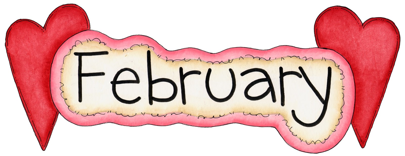 February clip art images . - February Clipart Free