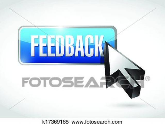 Feedback Button Clipart large