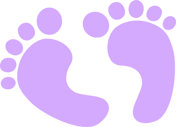 colorful feet clipart