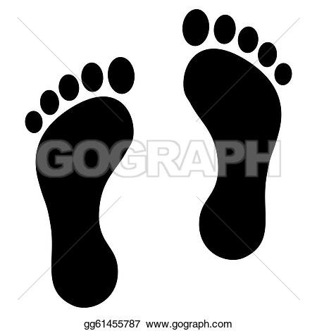 Feet u0026middot; Baby feet clean black icon