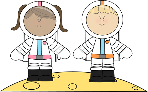 Female Astronaut Clipart