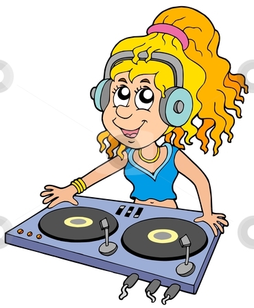 Female Dj Clipart #1. DJ