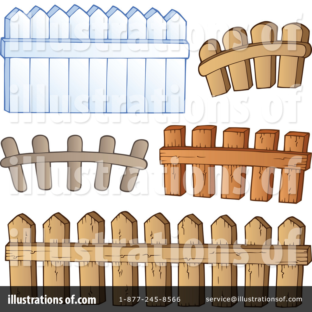 Royalty-Free (RF) Fence Clipart Illustration #1100760 by visekart