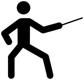 fencing clipart .