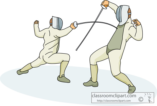 Fencing Clipart. fencing_sport_213_02.jpg