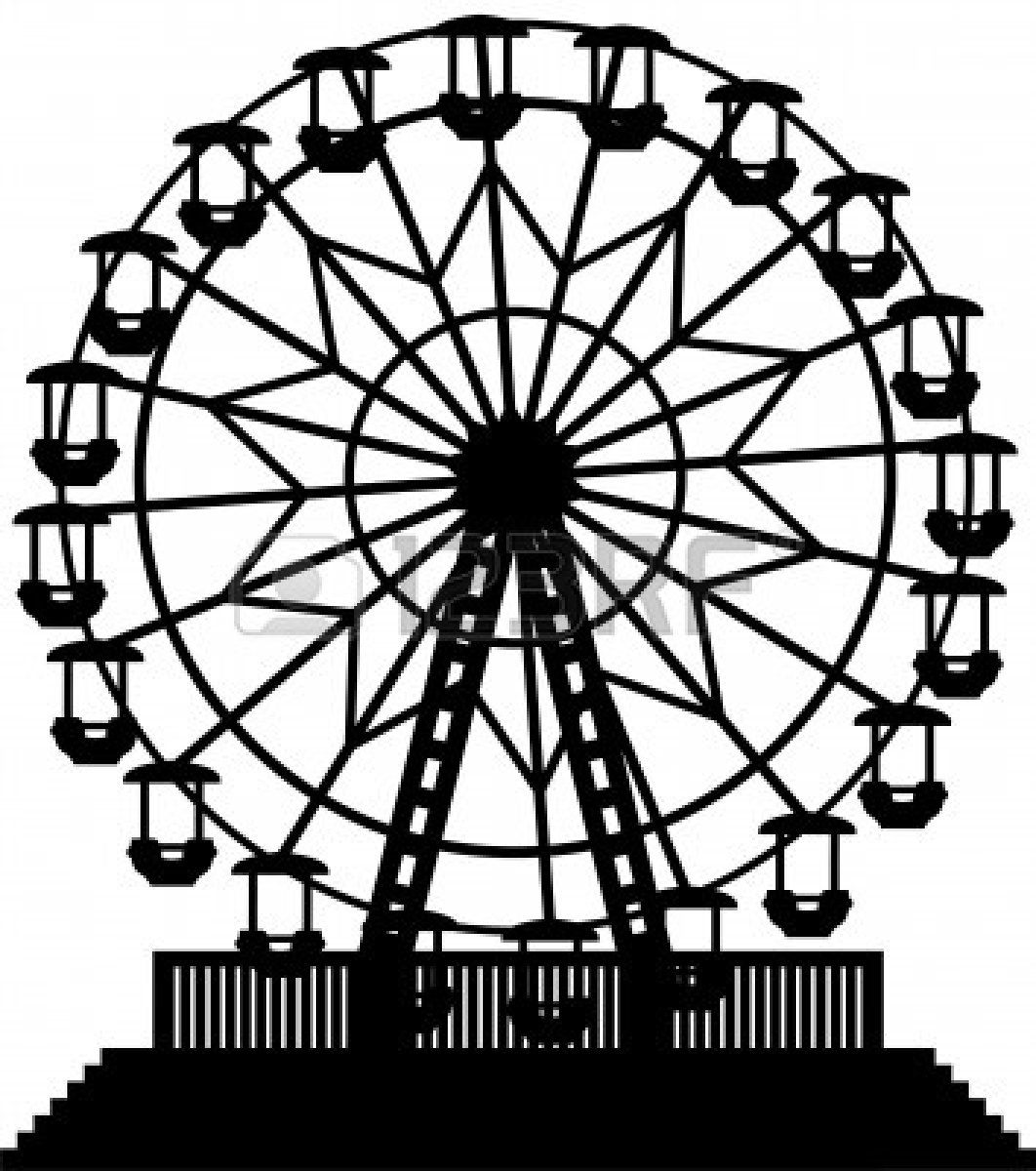 Ferris wheel clipart wheels a - Ferris Wheel Clip Art