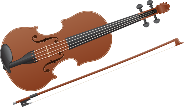 Fiddle. Clip Art and information about the Violin