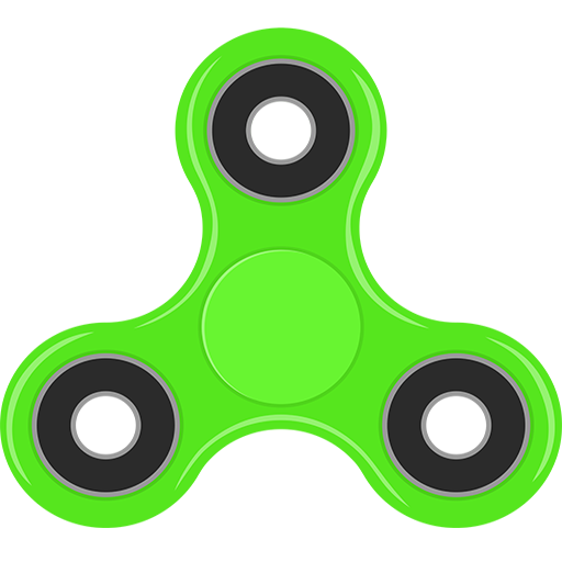 Fidget spinner icon - toy for