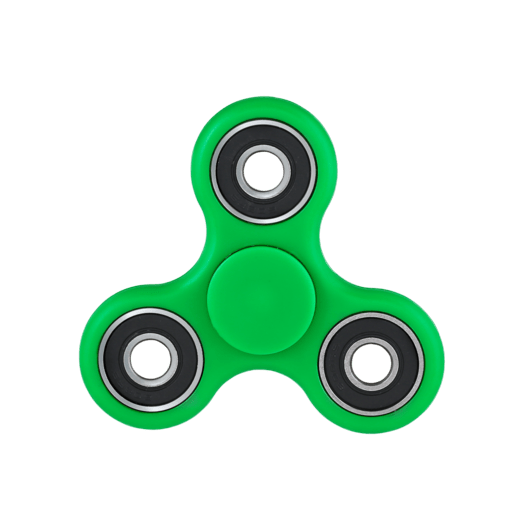 Green Fidget Spinner - Fidget Spinner Clipart