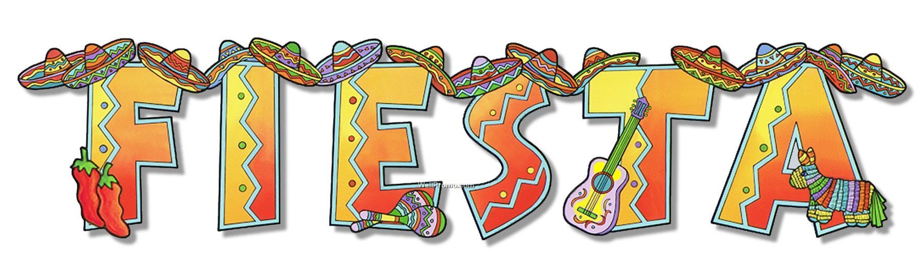 Fiesta Border Clip Art - Fiesta Clip Art