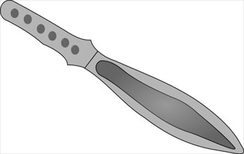 fighting-knife - Knife Clip Art