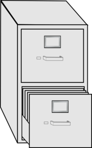 File Cabinet Clip Art - File Cabinet Clip Art