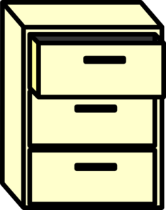 Filing Cabinet Clip Art