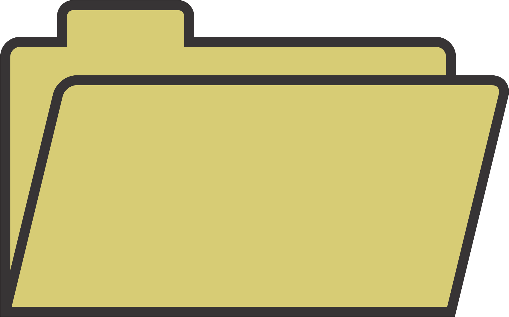 Yellow File Folder