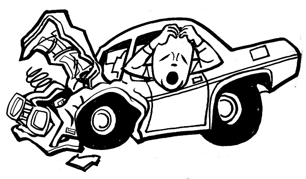 File Type . - Car Crash Clip Art