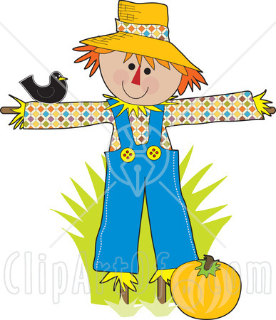 Scarecrow clipart scarecrow c