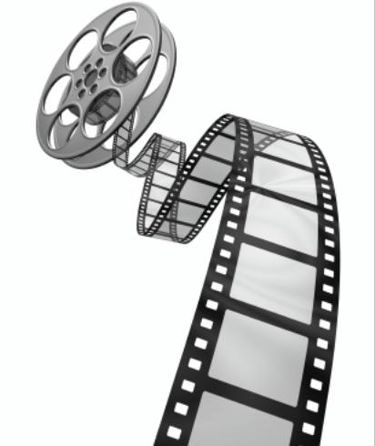 Movie reel film reel clip art