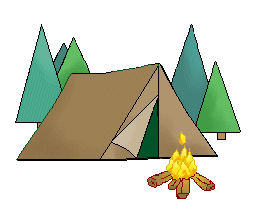 Find Camping Clip Art Of Brow - Tent Clip Art