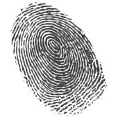 Fingerprint Clip Art 91 on ... Available as a PRINT