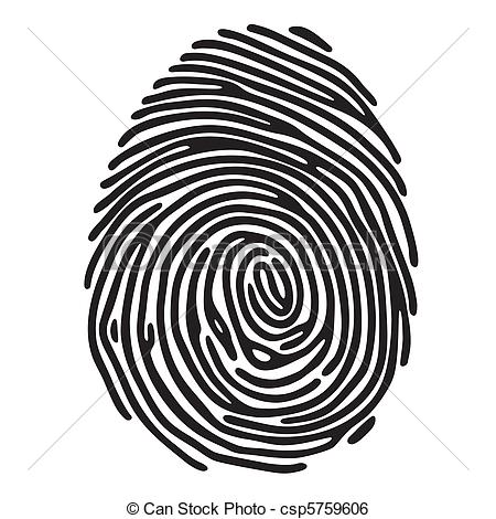 Fingerprint Clip art - Finger