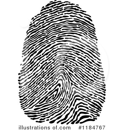 Royalty-Free (RF) Fingerprint Clipart Illustration by Vector Tradition SM -  Stock Sample