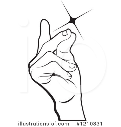Count On Fingers 05 Clip Art 