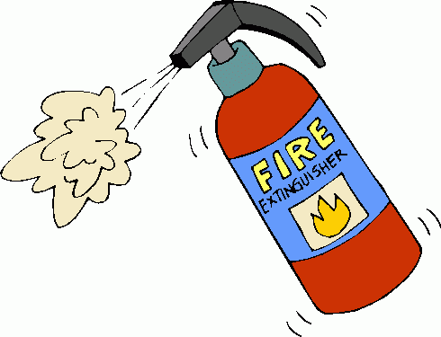 Fire Extinguisher Coloring .