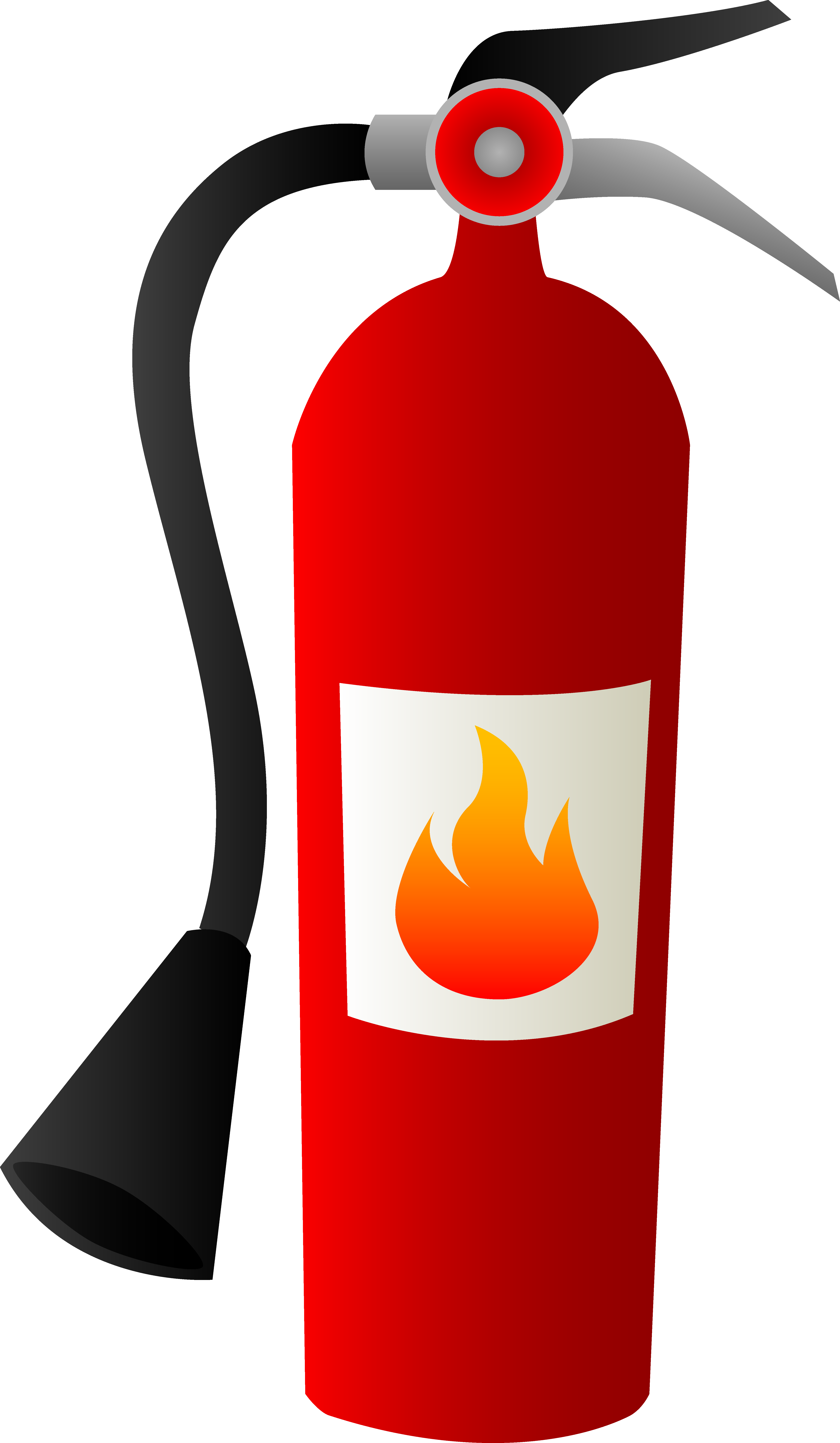 fire safety clipart - Fire Extinguisher Clip Art
