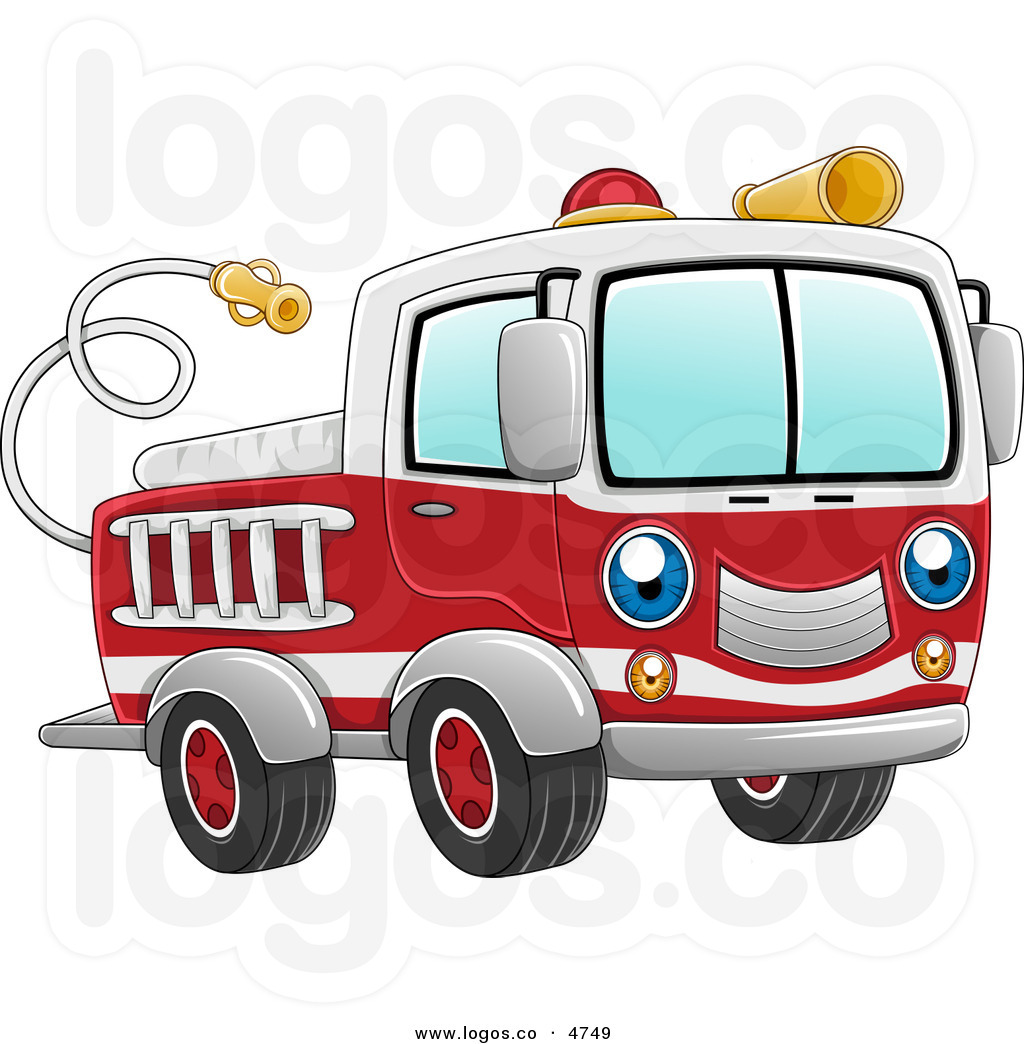 fire truck clipart