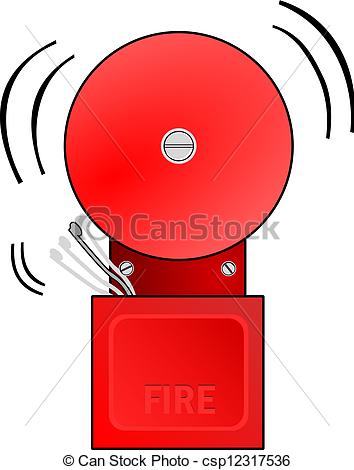 ... Fire Alarm Goes Off - Red - Alarm Clipart