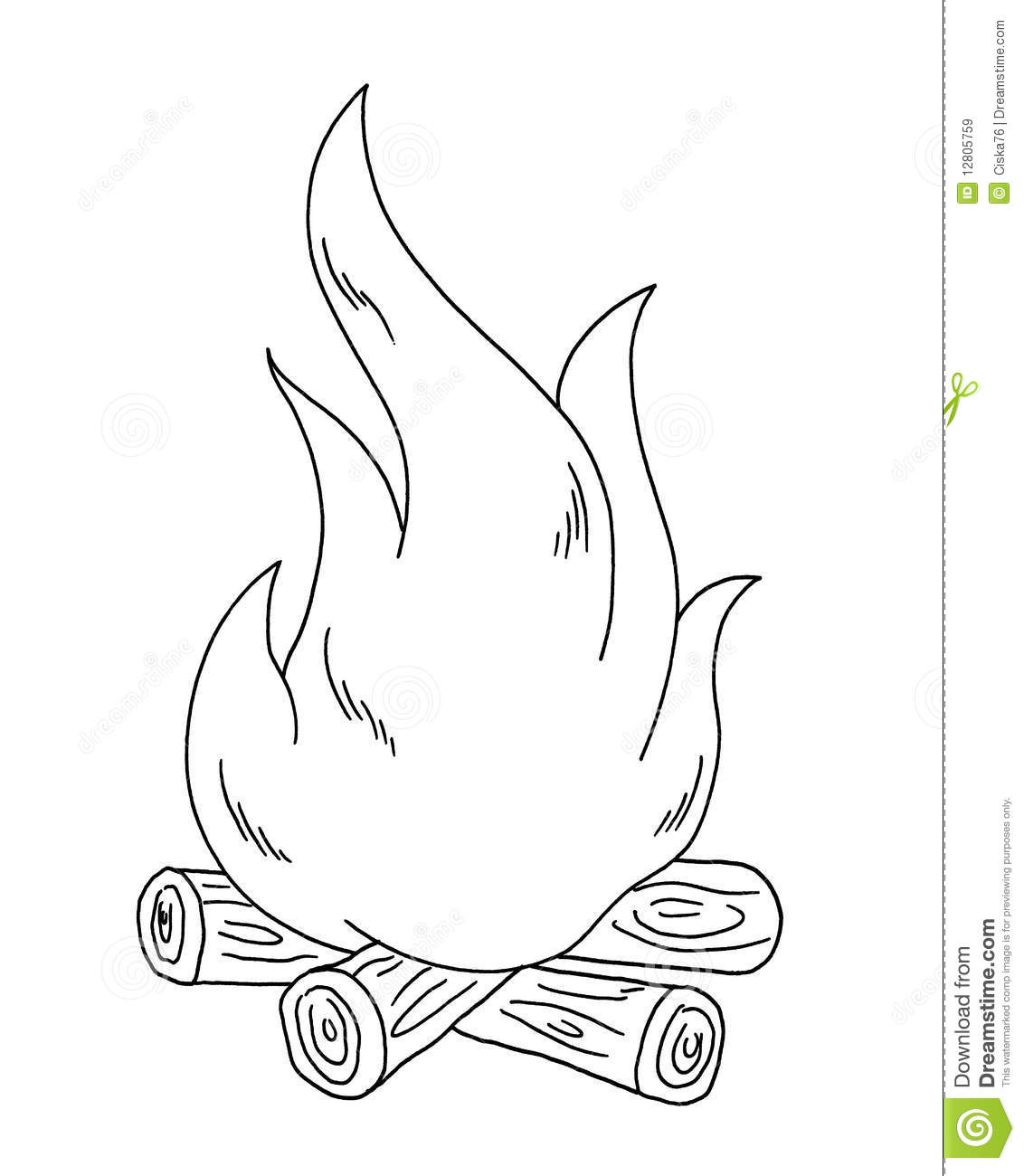 Fire Clip Art Black And White Images Pictures Becuo