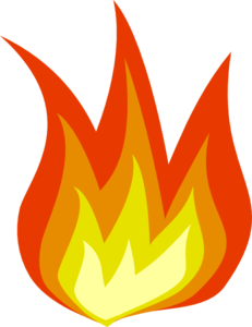 Log fire clipart free clipart