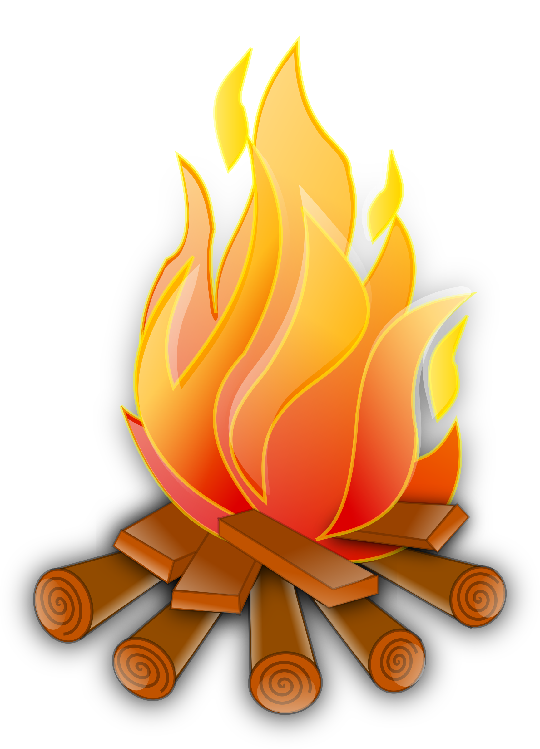 BIG IMAGE (PNG) - Fire Clipart