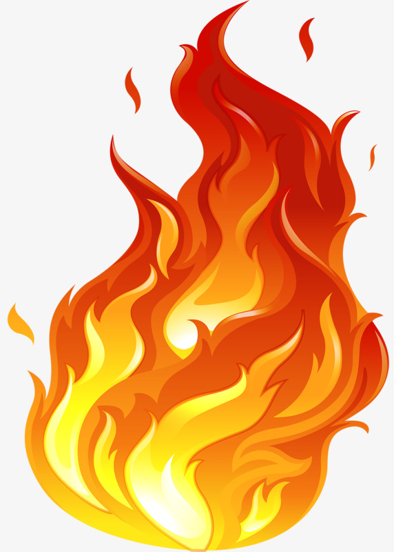 burning fire, Combustion, Rag - Fire Clipart