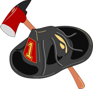Firefighter Helmet Black Roya